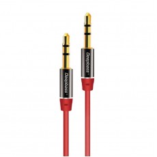 Cablu audio auxiliar 3.5mm Deepbass AC320 rosu Cablu audio auxiliar 3.5mm Deepbass AC320 rosu