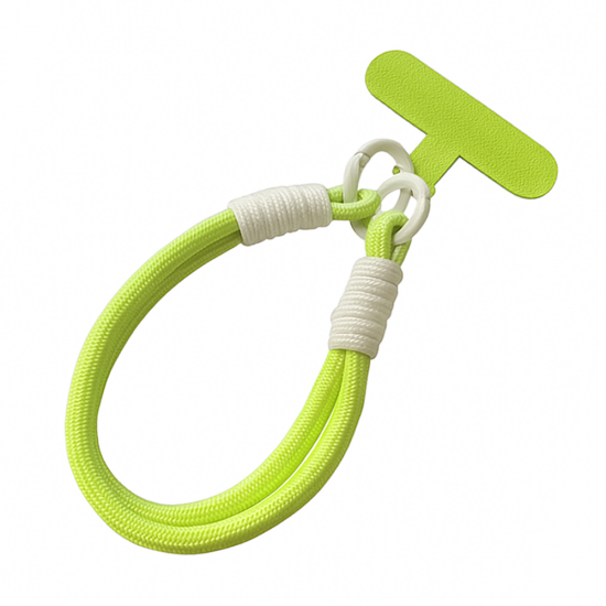 Snur universal pentru telefon, tip bratara – Verde