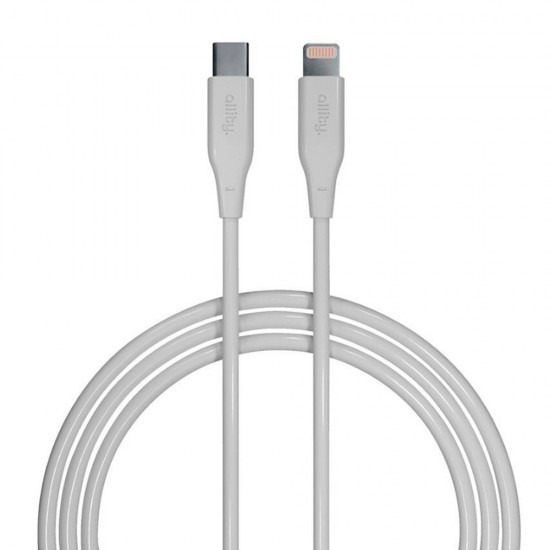 Cablu de date / incarcare rapida Allity 1m alb - Type C - Lightning