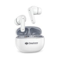 Casti wireless Deepbass TWS-X13 - Alb