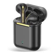 Casti stereo In-Ear Wireless Bluetooth TWS J-18 - Negru