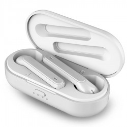 Casti stereo Wireless Bluetooth DeepBass TWS-X5 - Alb