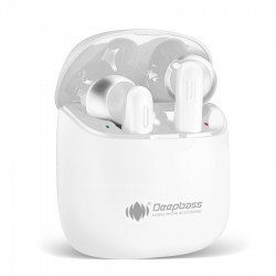 Casti stereo In-Ear Wireless Bluetooth TWS R5 - Alb