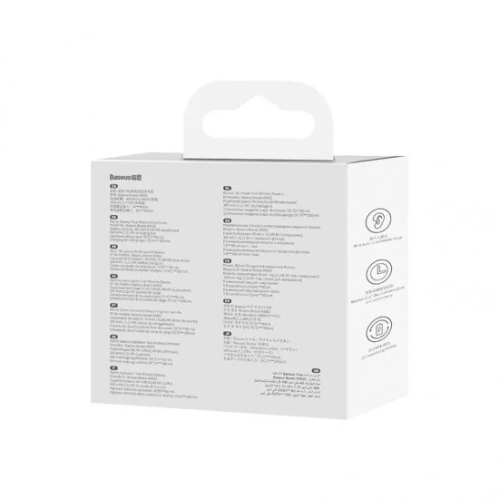 Casti Wireless TW Baseus WM02 - Bleu