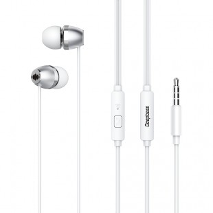 Casti In-Ear Deepbass DS-400 Handsfree - Alb