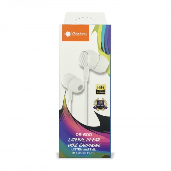 Casti in-ear DeepBass DS-600 - Alb
