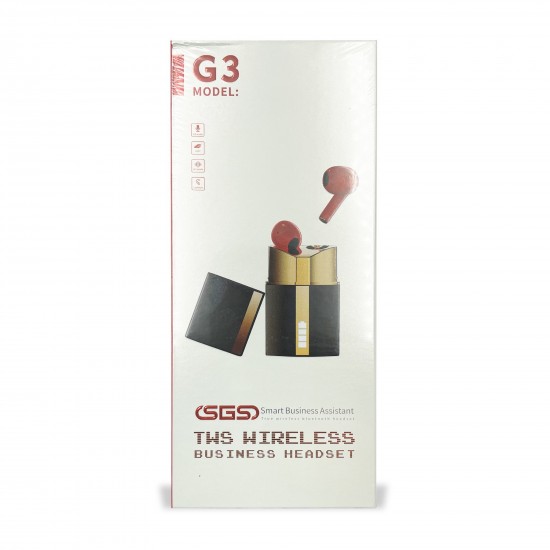 Casti in-ear  SGS G3 - Negru / gold