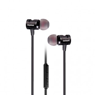 Casti In-Ear magnetice Deepbass D-25 Handsfree - Negru