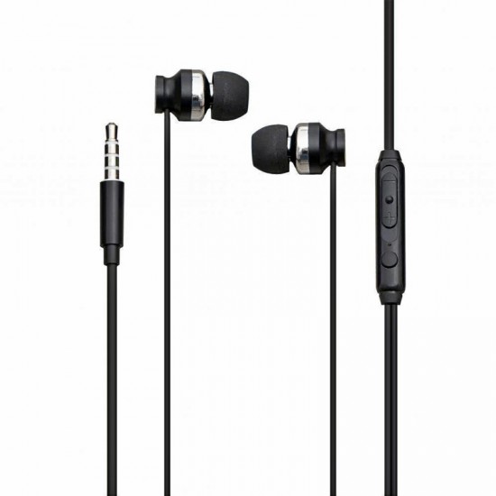Casti In-Ear Deepbass DS-200 Handsfree - Negru