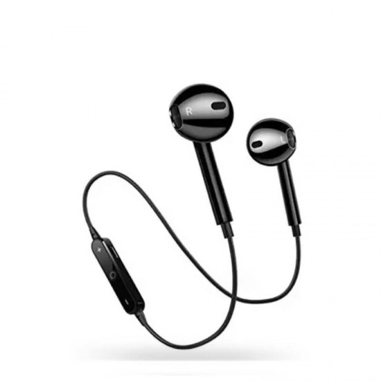 Casti Handsfree In-Ear Wireless cu Bluetooth pentru sport negre Casti Handsfree In-Ear Wireless cu Bluetooth pentru sport negre