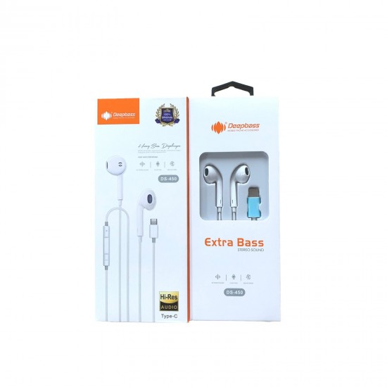 Casti In-Ear Deepbass DS-450 Type C