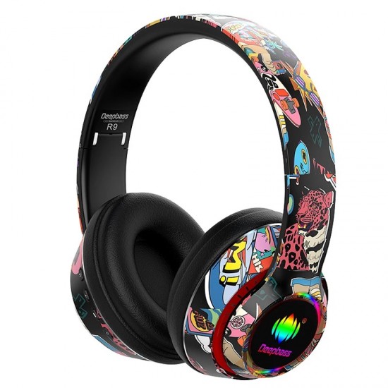 Casti On-Ear Wireless Deepbass R9