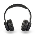 Casti audio pliabile On-Ear Wireless cu Handsfree Bluetooth MS - 991A negre