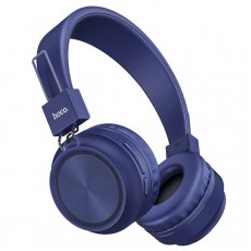 Casti On-Ear Wireless HOCO W25 - Albastru Casti On-Ear Wireless HOCO W25 - Albastru