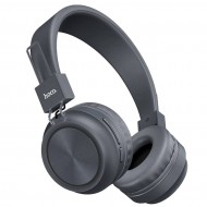 Casti On-Ear Wireless HOCO W25 - Gri Casti On-Ear Wireless HOCO W25 - Gri