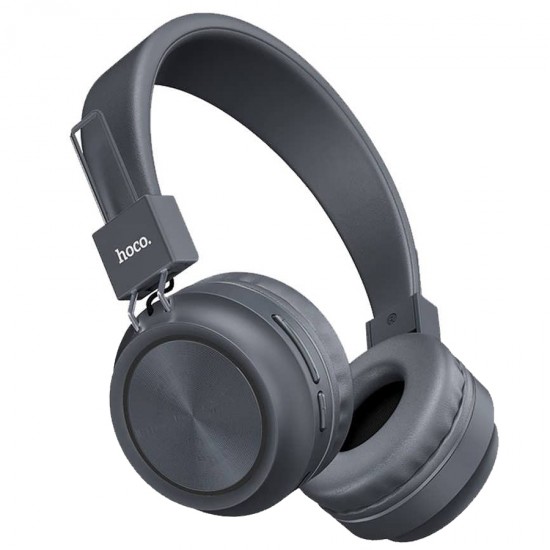 Casti On-Ear Wireless cu Bluetooth HOCO W25 Gri