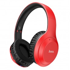 Casti audio On-Ear Wireless HOCO W30 - Rosu Casti audio On-Ear Wireless HOCO W30 - Rosu