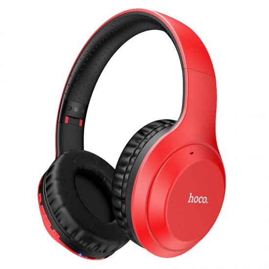 Casti audio On-Ear Wireless HOCO W30 - Rosu