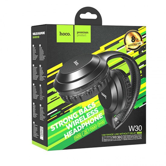 Casti On-Ear Wireless HOCO W30 - Negru