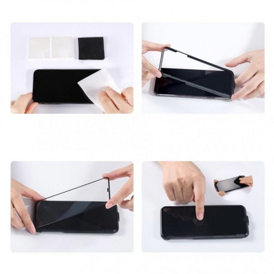 Folie sticla pentru iPhone XS Baseus Anti Blue-Ray