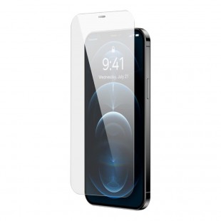Folie sticla pentru iPhone 12 Pro Max Baseus Full Screen - Transparent