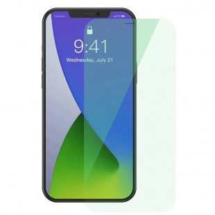 Folie sticla pentru iPhone 12 Baseus Full Screen Anti Blue Light