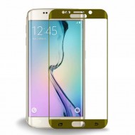 Folie sticla pentru Samsung S7 Edge Gold Folie sticla pentru Samsung S7 Edge Gold