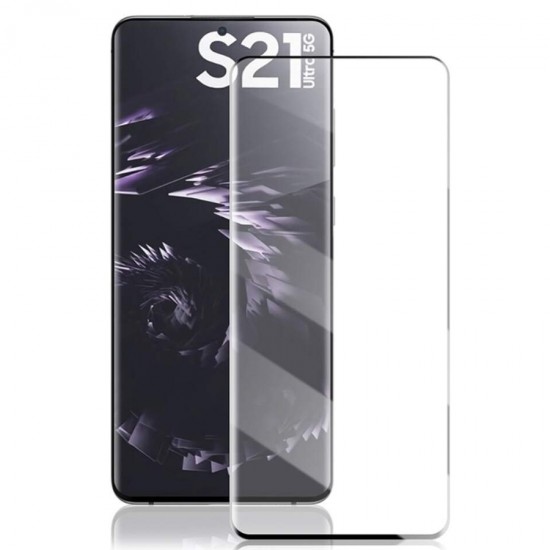 Folie sticla Black pentru Samsung Galaxy S21