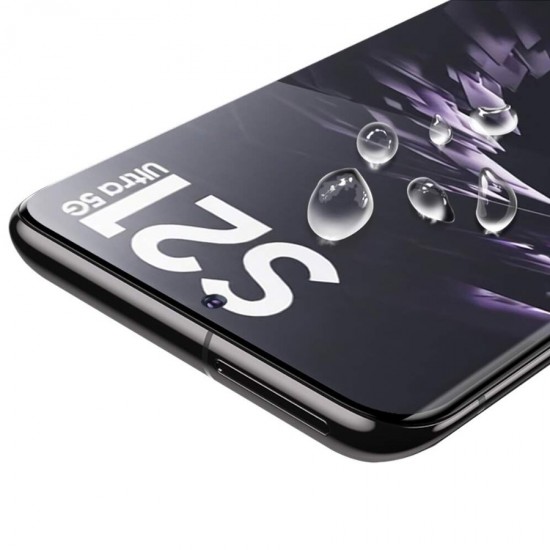 Folie sticla Black pentru Samsung Galaxy S21 Plus