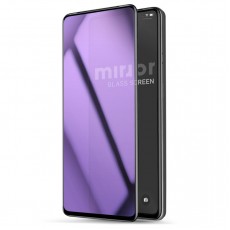 Folie Mirror pentru Samsung Galaxy A12 - Purple