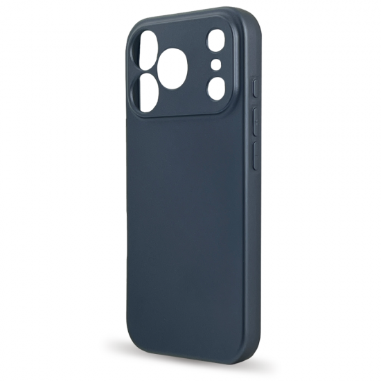 Husa spate pentru iPhone 17 Pro Max Silicon Case - Albastru