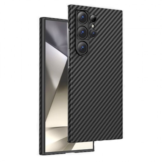 Husa spate pentru Samsung Galaxy S25 Ultra Keephone Kevilar Magsafe - Negru