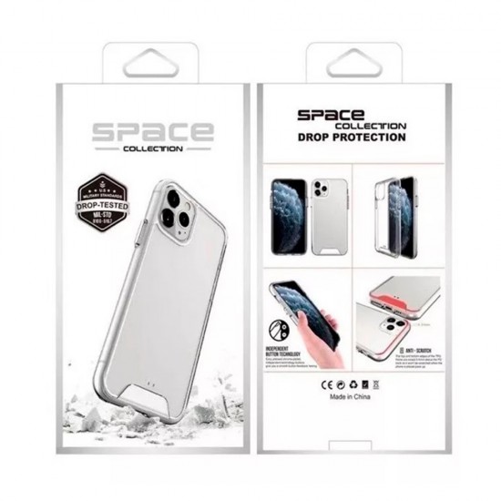 Husa spate pentru Samsung Galaxy A56 5G Space Case - Transparent