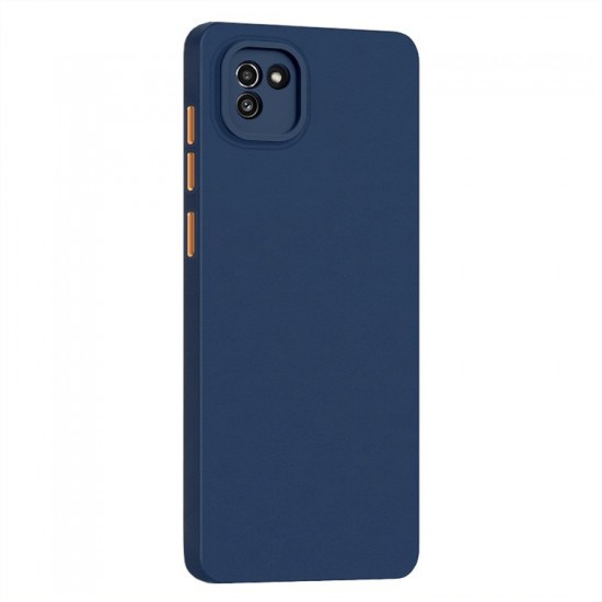 Husa spate Skin Case pentru Samsung Galaxy A03 - Albastru