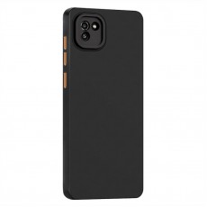 Husa spate Skin Case pentru Samsung Galaxy A03 - Negru Husa spate Skin Case pentru Samsung Galaxy A03 - Negru