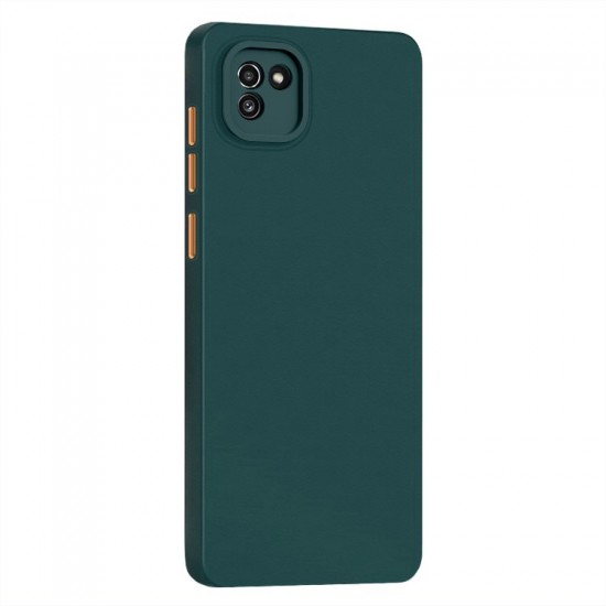 Husa spate Skin Case pentru Samsung Galaxy A03 - Verde