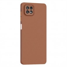 Husa spate Skin Case pentru Samsung Galaxy A22 5G - Maron Husa spate Skin Case pentru Samsung Galaxy A22 5G - Maron