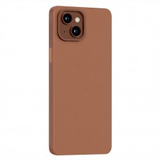Husa spate Skin Case pentru iPhone 14 Plus - Maron