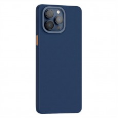 Husa spate Skin Case pentru Iphone 14 Pro Max - Albastru