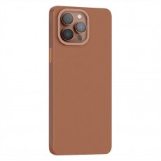 Husa spate Skin Case pentru iPhone 14 Pro Max - Maron