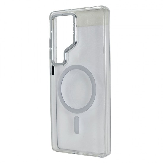 Husa spate pentru Samsung Galaxy S25 Ultra Berlia Magsafe Series - Transparent
