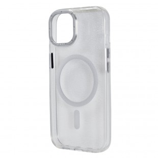 Husa spate pentru iPhone 15 Berlia Magsafe Series - Transparent