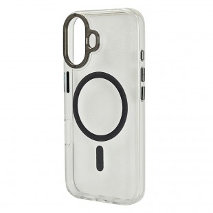 Husa spate pentru iPhone 16 Berlia Magsafe Series - Transparent