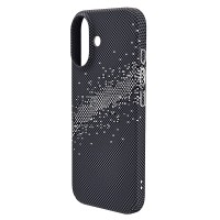 Husa spate pentru iPhone 16 Plus Berlia Fiber Magsafe - Gri