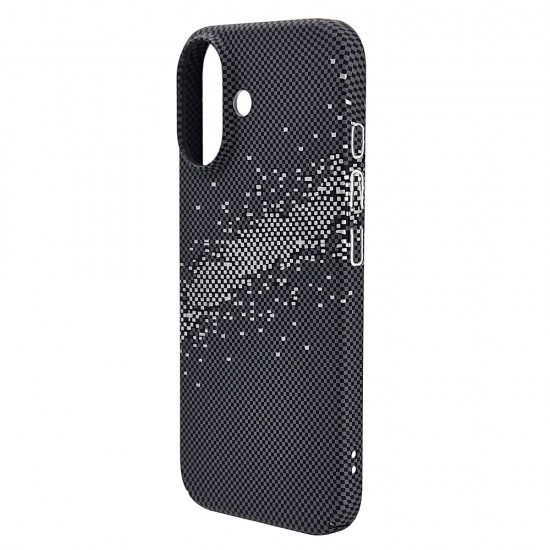 Husa spate pentru iPhone 16 Plus Berlia Fiber Magsafe - Gri