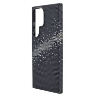 Husa spate pentru Samsung Galaxy S24 Ultra Berlia Fiber Magsafe - Gri