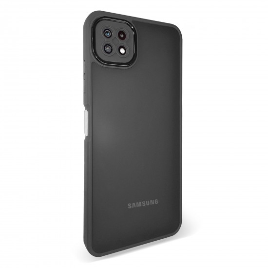 Husa spate pentru Samsung Galaxy A22 5G - Catwalk Case Negru