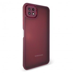Husa spate pentru Samsung Galaxy A22 5G - Catwalk Case Visiniu
