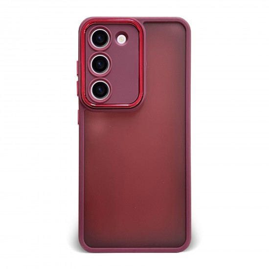 Husa spate pentru Samsung Galaxy S23 Ultra- Catwalk Case Visiniu