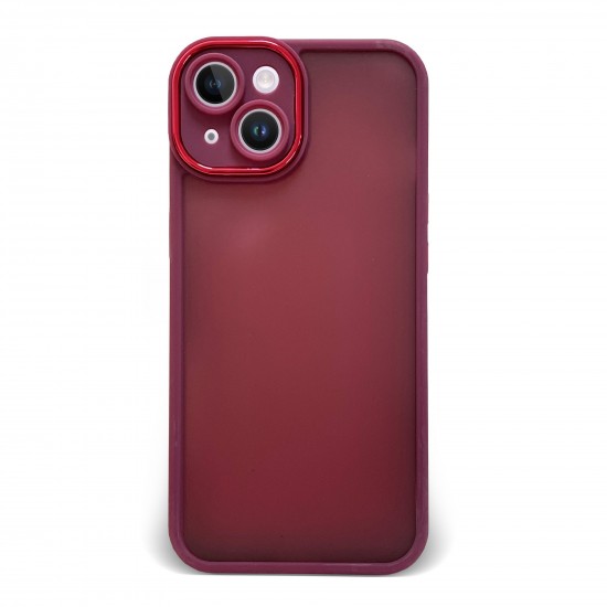 Husa spate pentru iPhone 14 - Catwalk Case Visiniu
